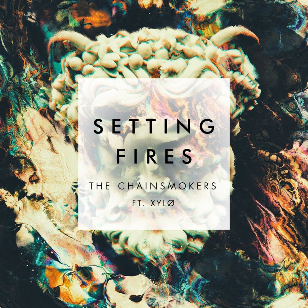 Album cover art for "Setting Fires" by The Chainsmokers
