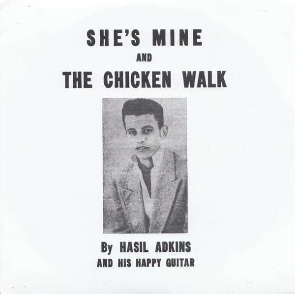 Album cover art for "Chicken Walk" by Hasil Adkins