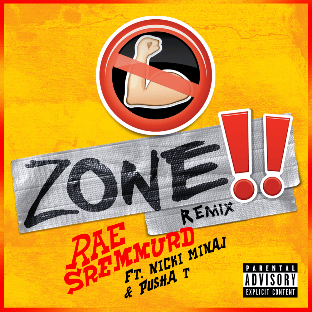 Album cover art for "No Flex Zone (Remix)" by DJ Kuncept & Nicki Minaj & Pusha T