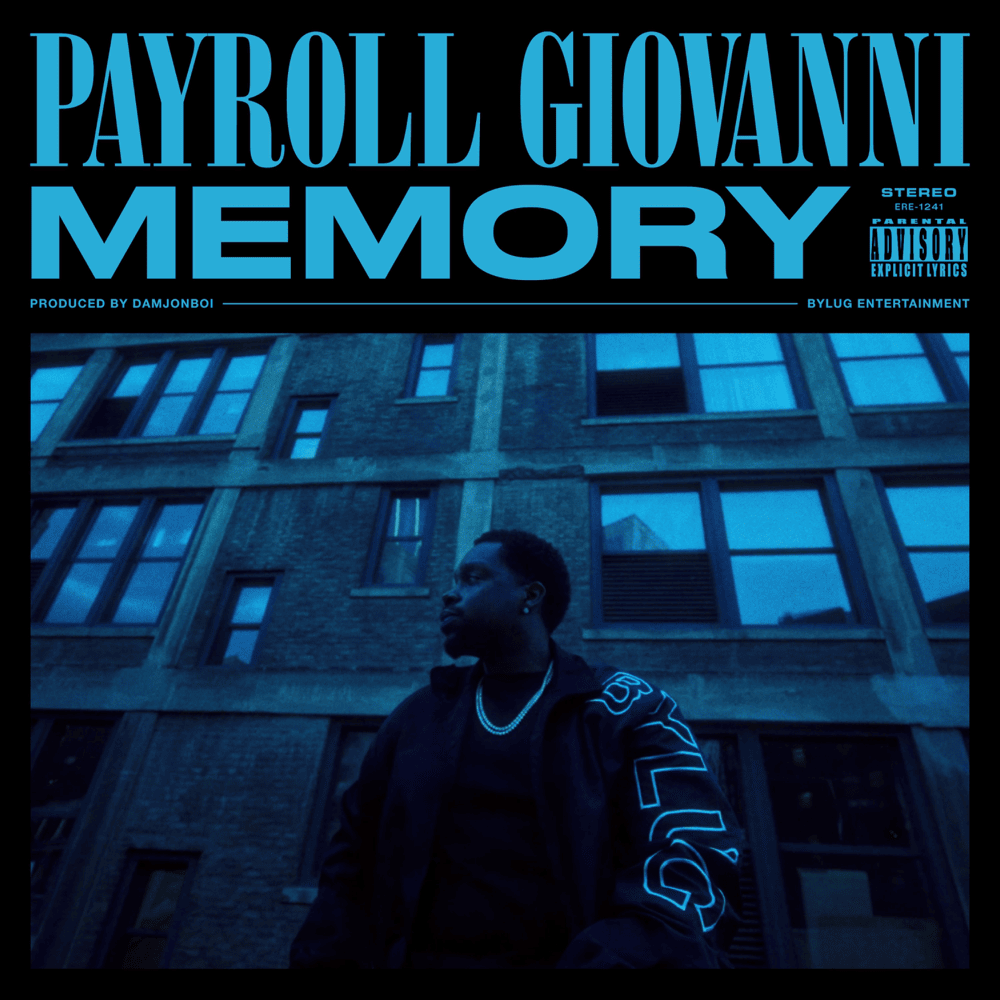 Album cover art for "Memory" by Payroll Giovanni