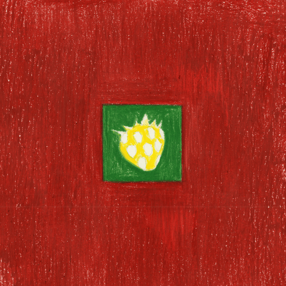 Album cover art for "Strawberry Wrist" by Meishi Smile & Calendula