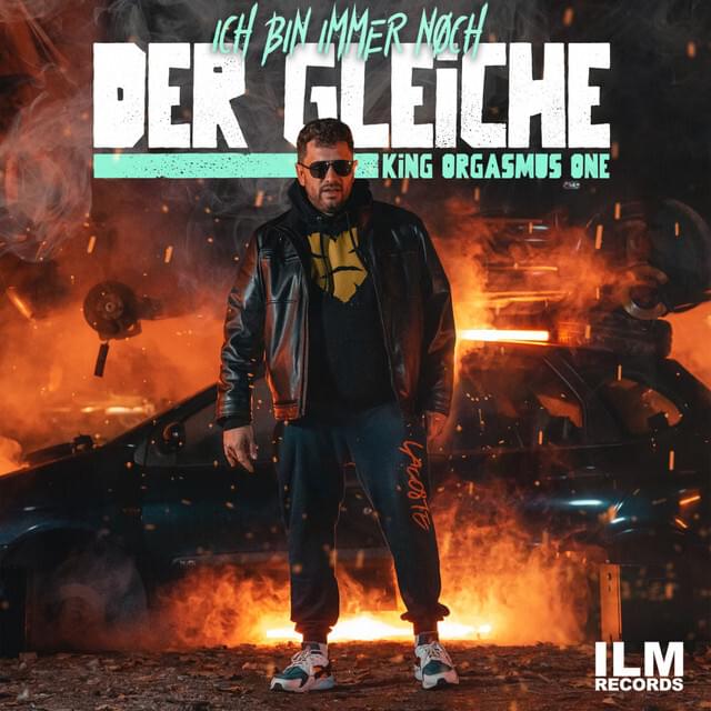 Album cover art for "Ich bin immer noch der Gleiche" by King Orgasmus One