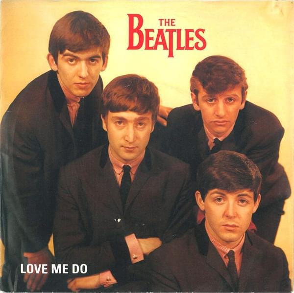 Album cover art for "Love Me Do (Single Version)" by The Beatles