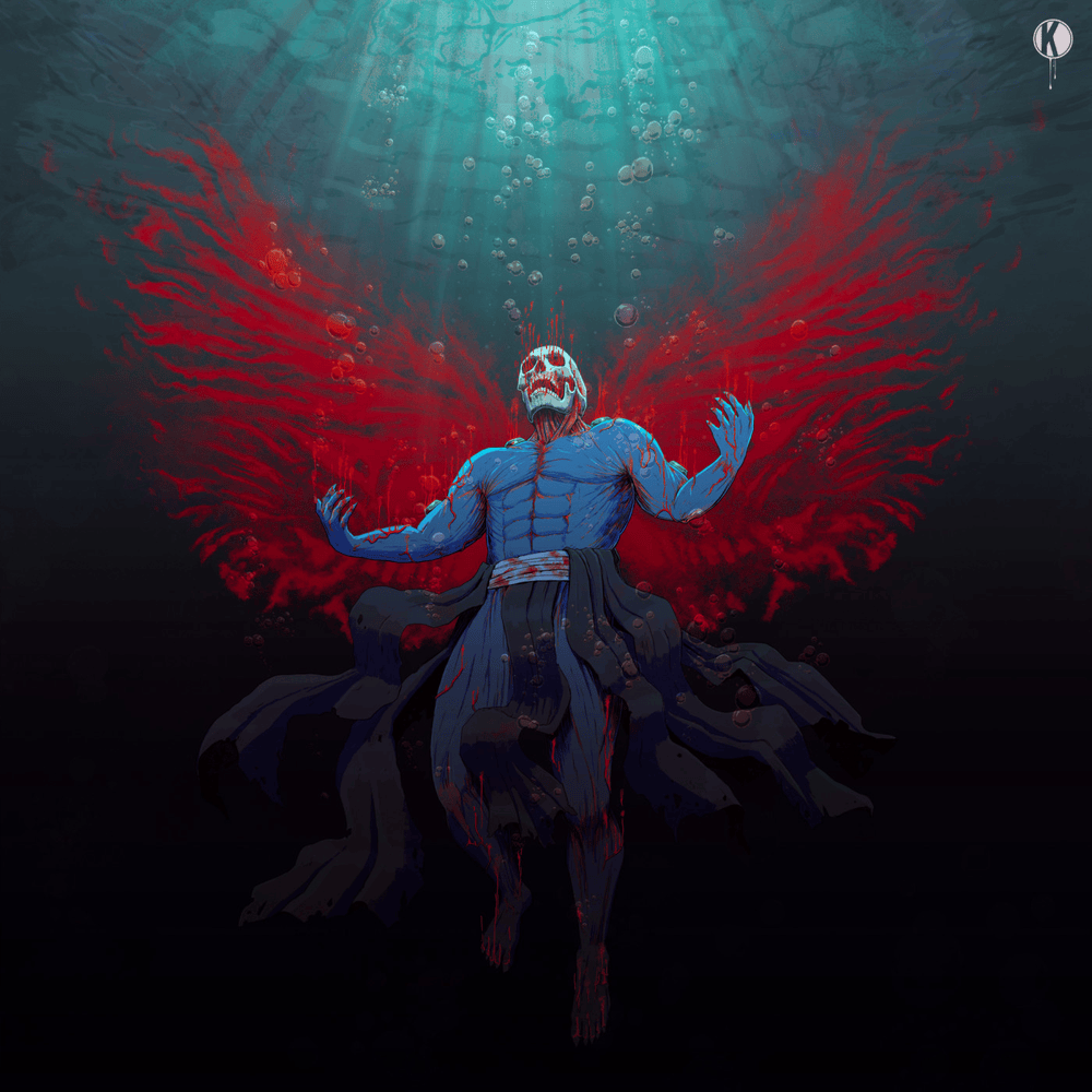Album cover art for "Drown" by Kai Wachi