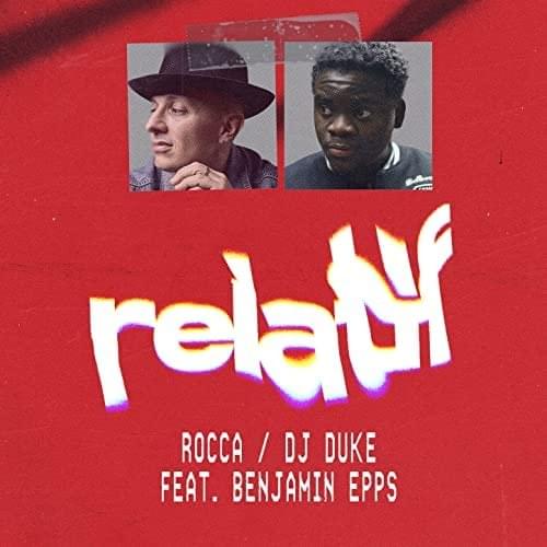 Album cover art for "RELATIF" by Rocca & Benjamin Epps