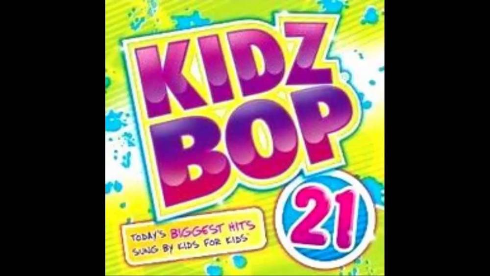 Album cover art for "Stereo Hearts" by KIDZ BOP Kids