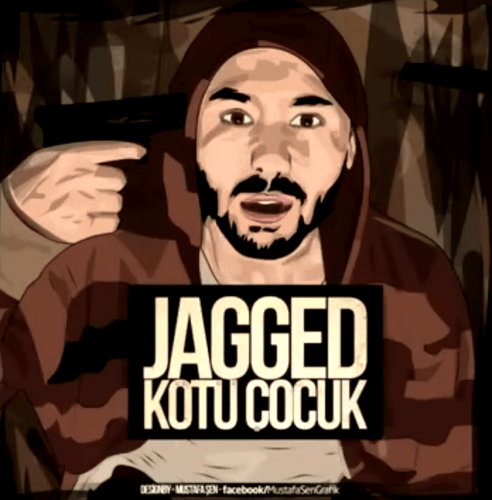 Album cover art for "Kötü Çocuk" by Ceg