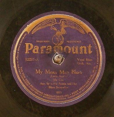 Album cover art for "My Mean Man Blues" by Ida Cox