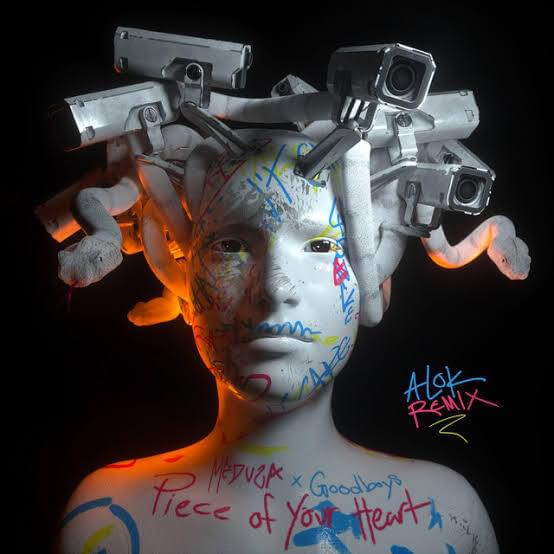 Album cover art for "Piece of Your Heart (Alok Remix)" by MEDUZA & Alok & Goodboys