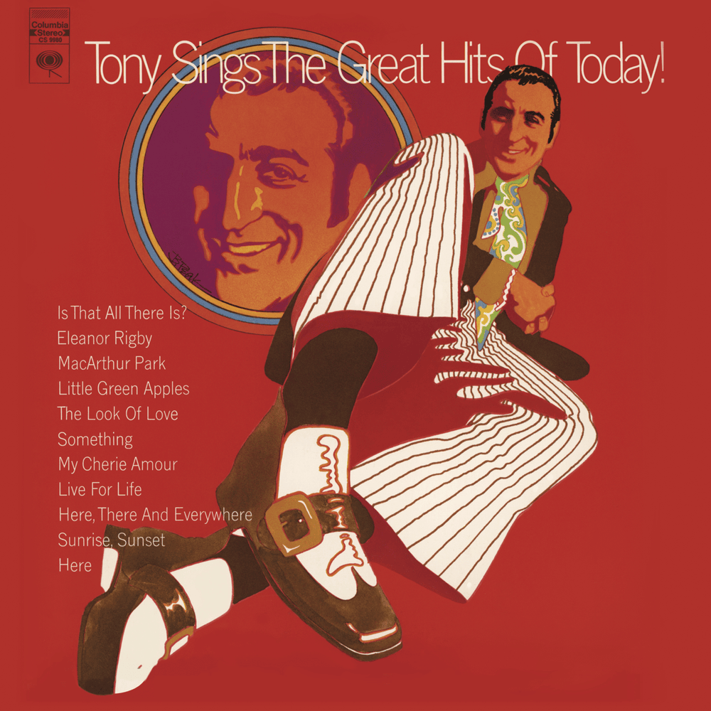 Album cover art for "Sunrise, Sunset" by Tony Bennett