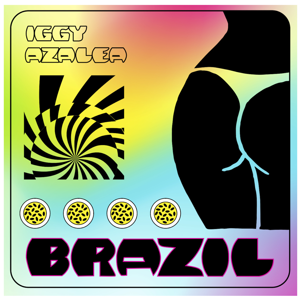 Album cover art for "Brazil" by Iggy Azalea