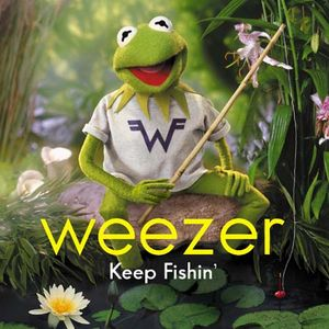 Album cover art for "Keep Fishin’" by Weezer