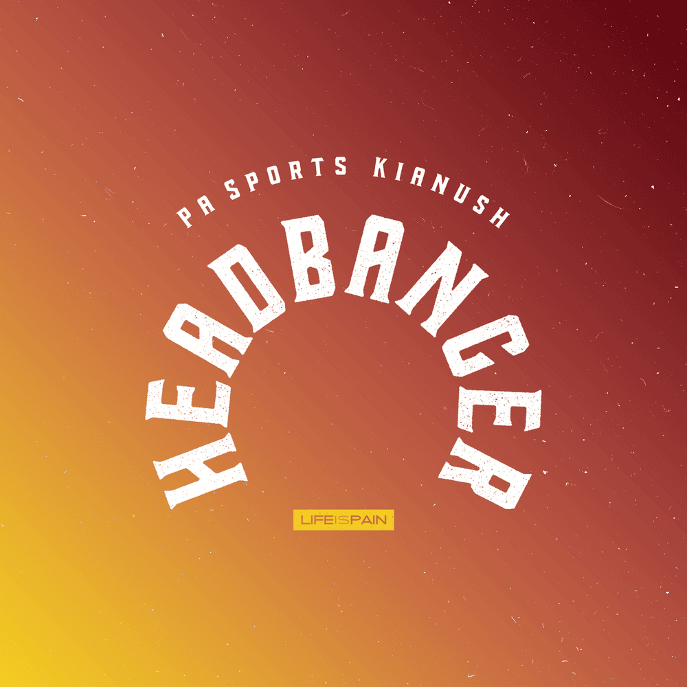 Album cover art for "Headbanger" by PA Sports