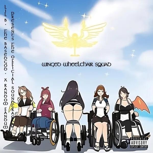 Album cover art for "Quadriplegic (Based Freestyle)" by Lil B