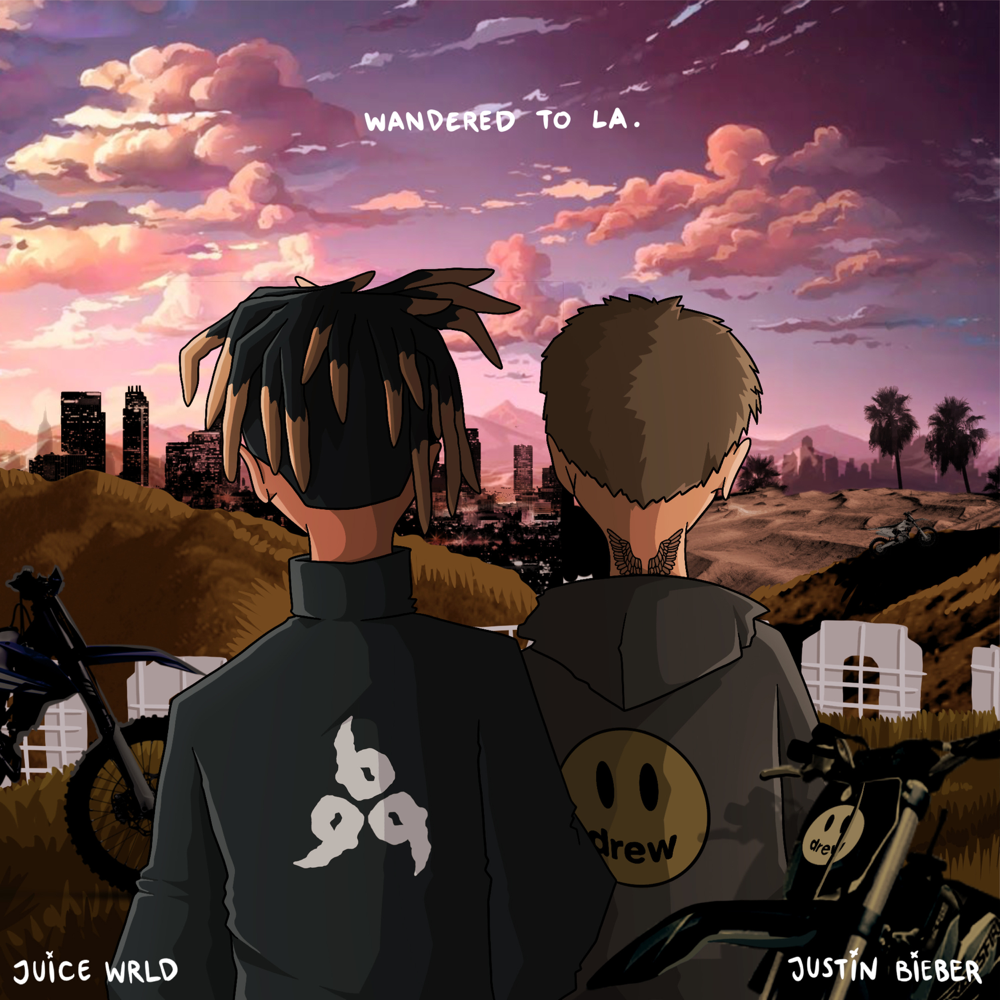 Album cover art for "Wandered To LA" by Juice WRLD