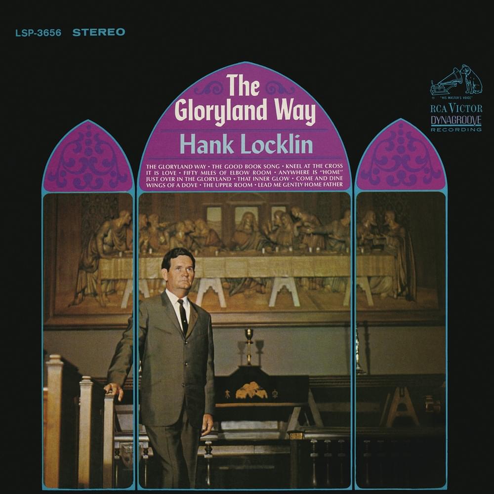 Album cover art for "The Upper Room" by Hank Locklin