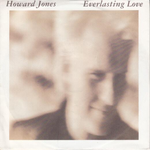 Album cover art for "Everlasting Love" by Howard Jones
