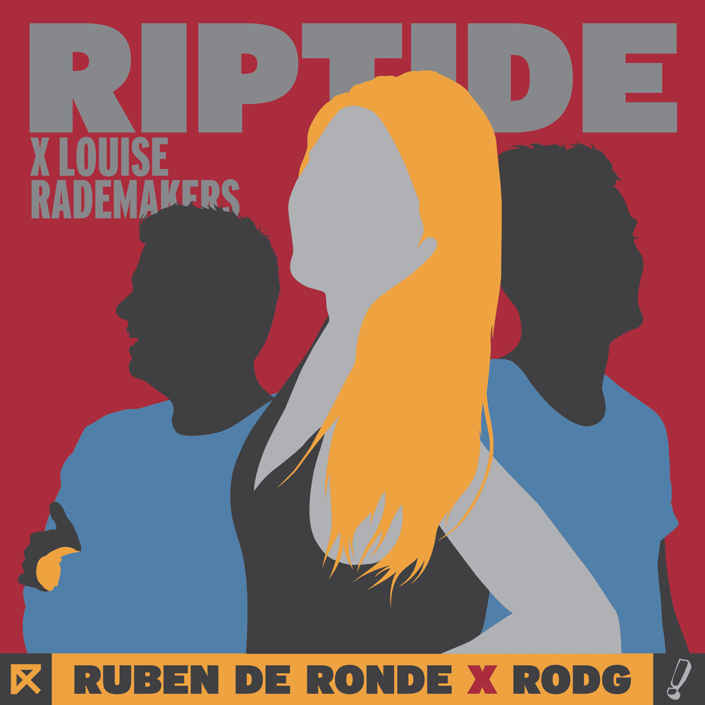 Album cover art for "Riptide" by Ruben de Ronde & Louise Rademakers