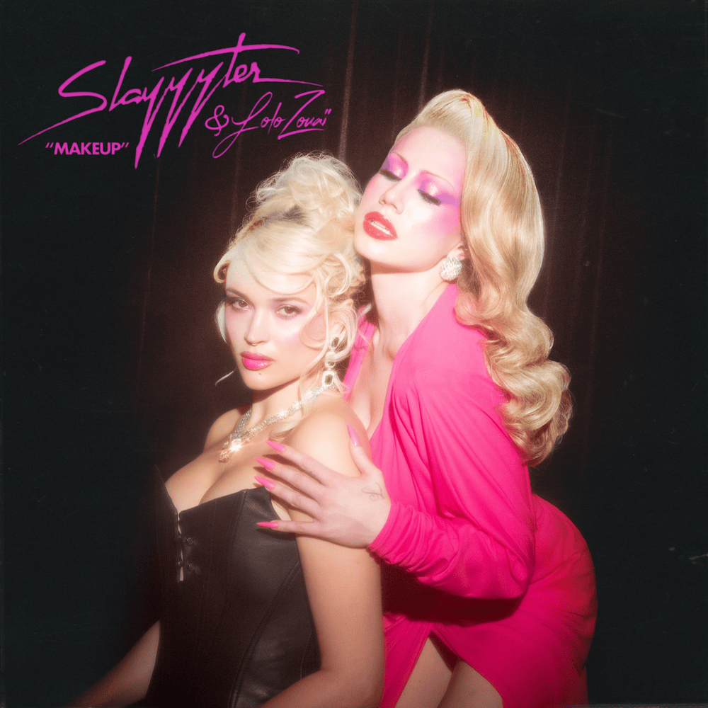 Album cover art for "Makeup" by Slayyyter