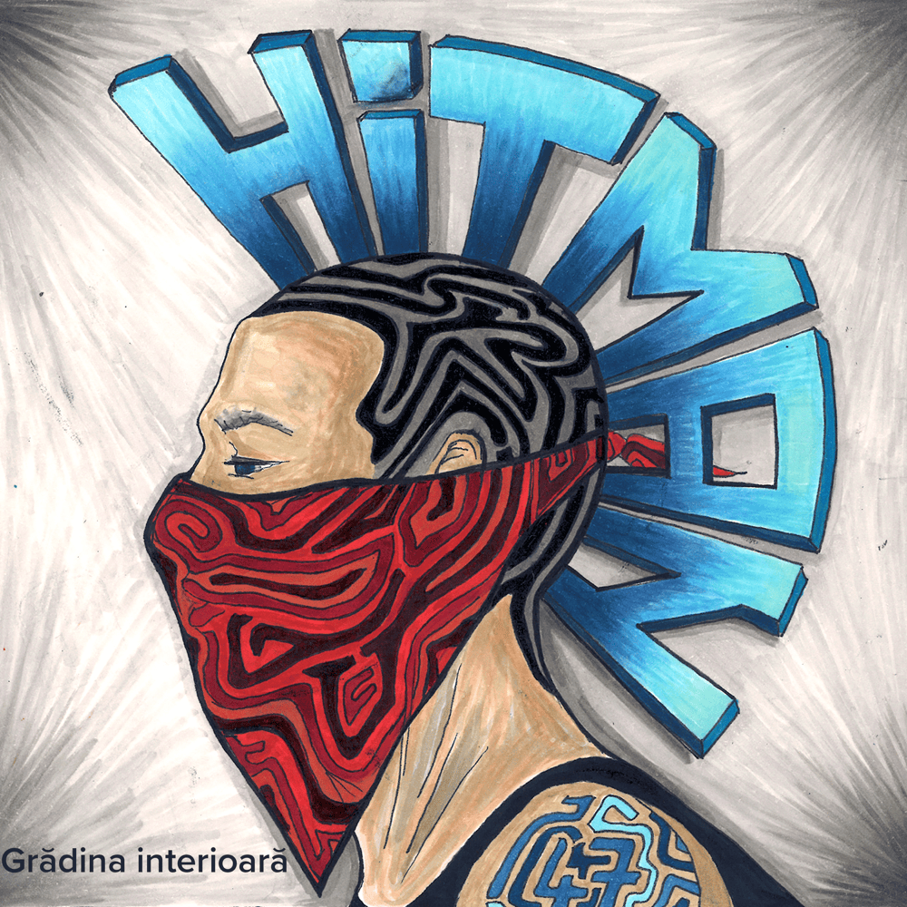 Album cover art for "Grădina interioară" by Dragonu AKA 47