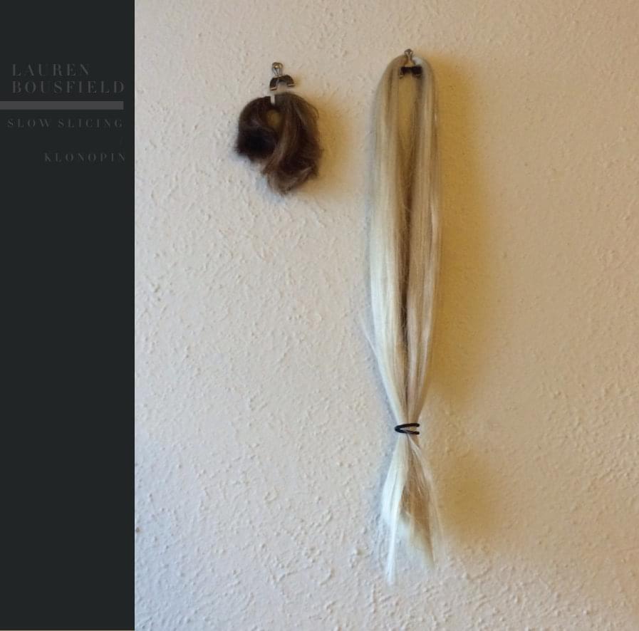 Album cover art for "Slow Slicing / Klonopin" by Lauren Bousfield