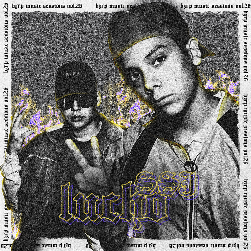 Album cover art for "Lucho SSJ: Bzrp Music Sessions, Vol. 26" by Bizarrap