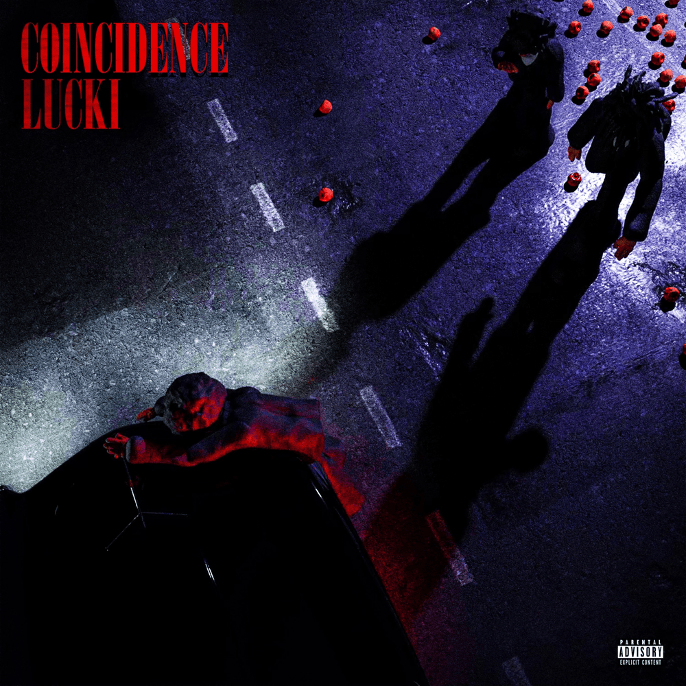 Album cover art for "COINCIDENCE" by LUCKI