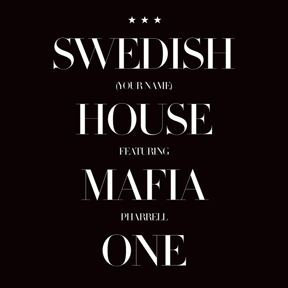 Album cover art for "One (Congorock Remix)" by Swedish House Mafia