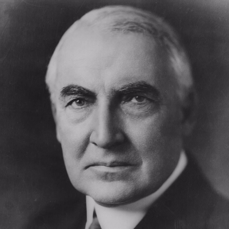 Warren G. Harding Profile Picture Photo of Warren G. Harding