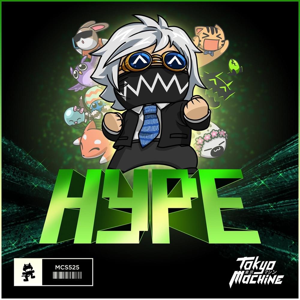 Album cover art for "HYPE" by Tokyo Machine