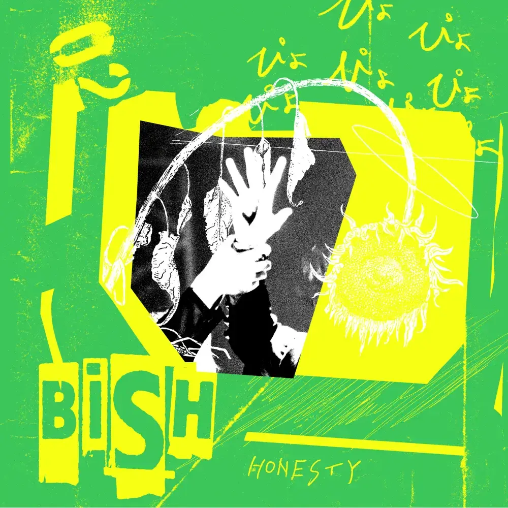 Album cover art for "HONESTY" by BiSH