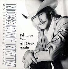 Album cover art for "I’d Love You All Over Again" by Alan Jackson