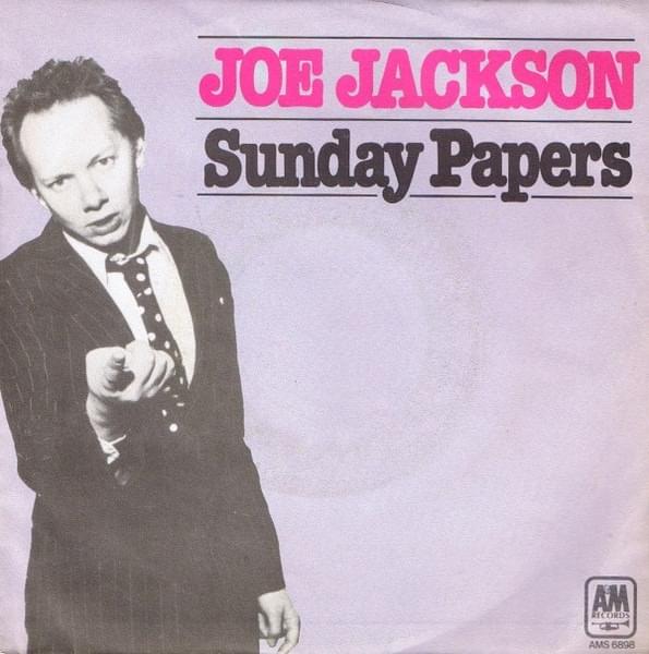 Album cover art for "Sunday Papers" by Joe Jackson