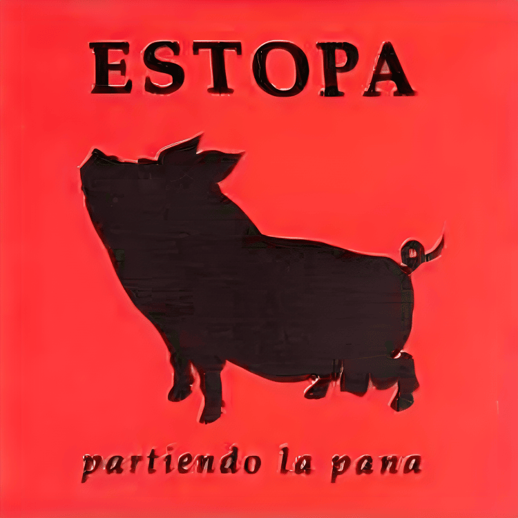 Album cover art for "Partiendo La Pana" by Estopa