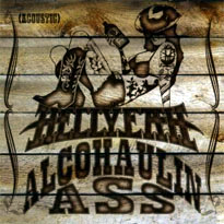 Album cover art for "Alcohaulin’ Ass (Acoustic)" by HELLYEAH