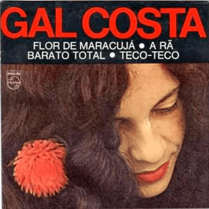 Album cover art for "Teco Teco" by Gal Costa