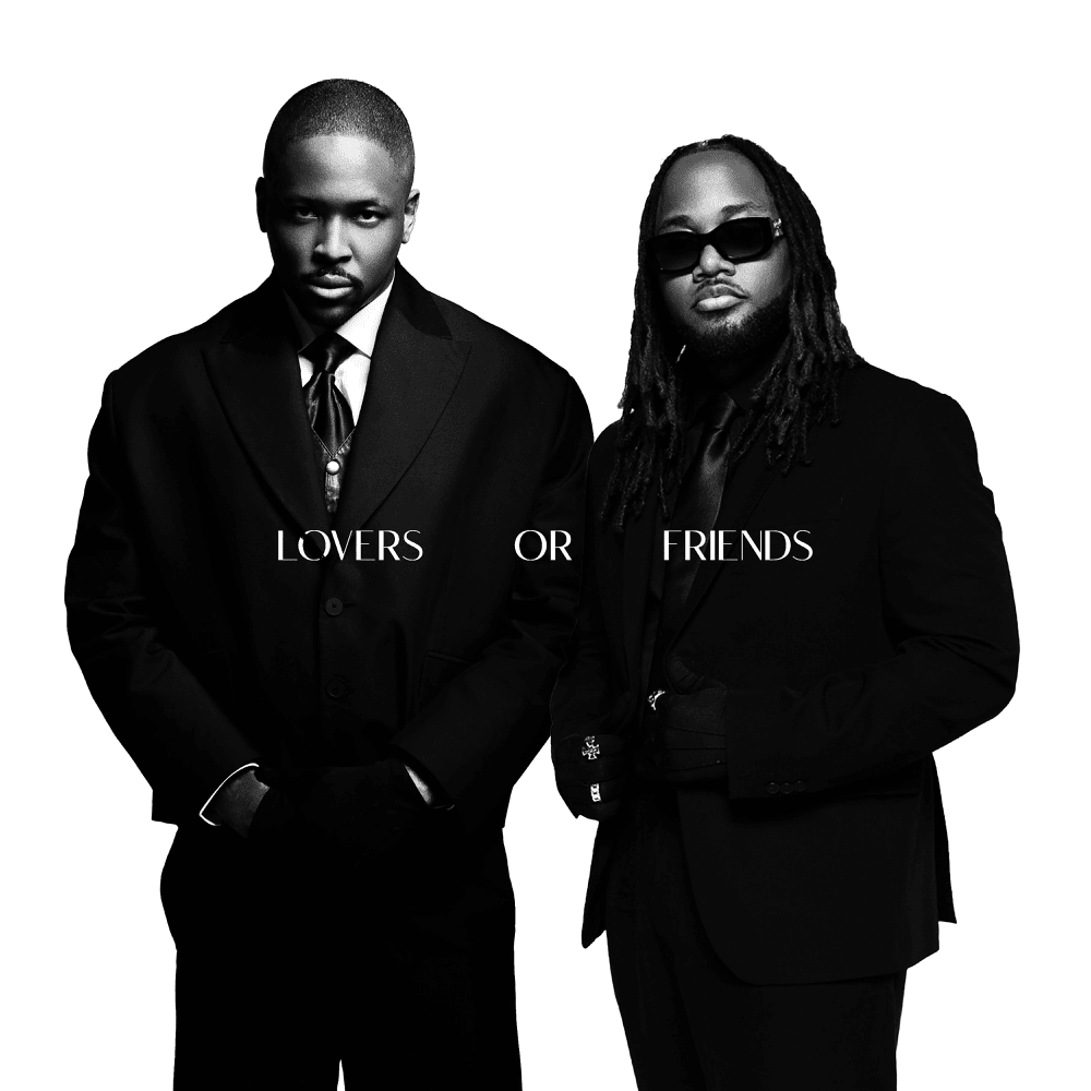 Album cover art for "LOVERS OR FRIENDS" by YG