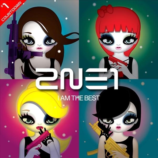 Album cover art for "I AM THE BEST (JP Ver.)" by 2NE1