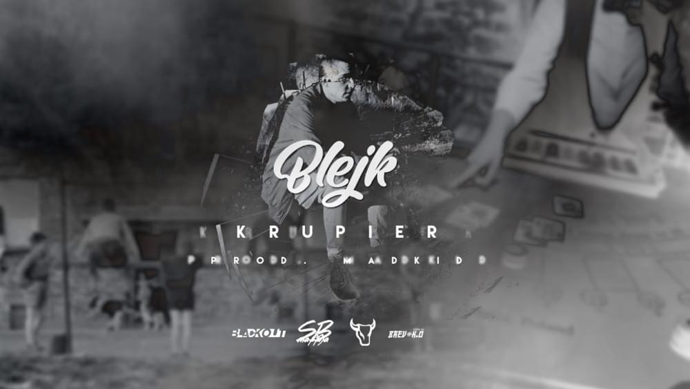 Album cover art for "Krupier" by Blejk