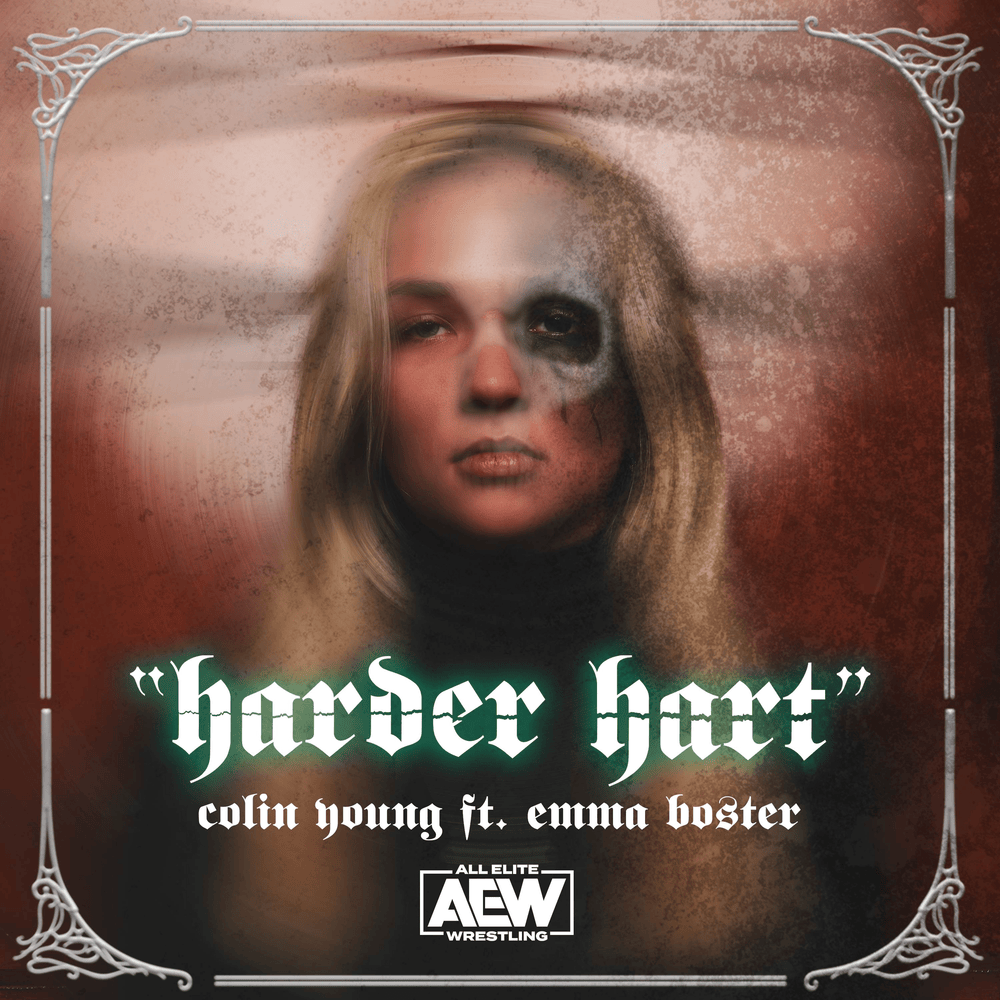 Album cover art for "Harder Hart (Julia Hart AEW Theme)" by Colin Young