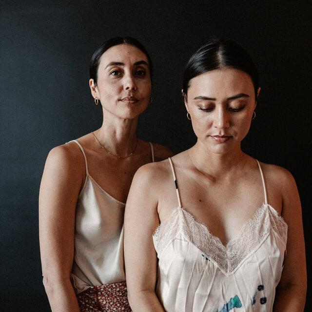 Album cover art for "Fireproof" by Meg & Dia