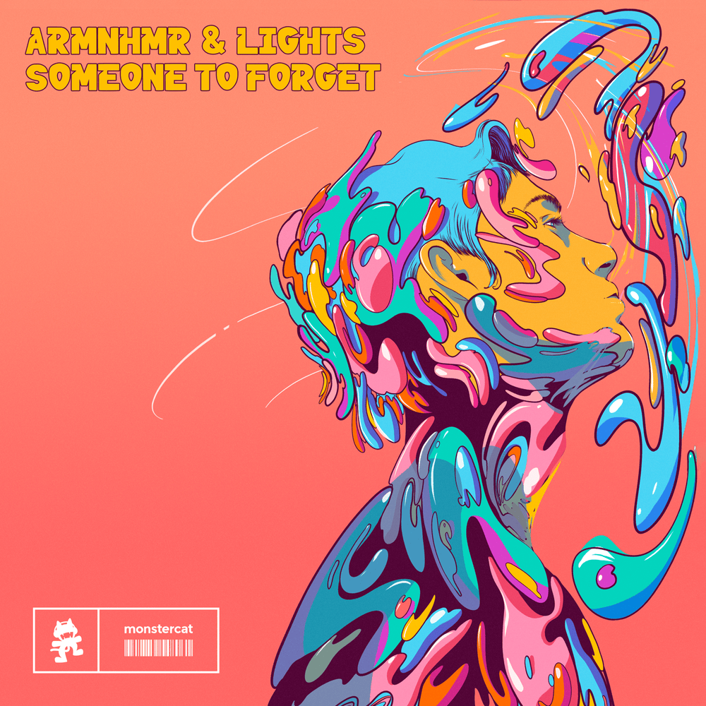 Album cover art for "Someone to Forget" by ARMNHMR