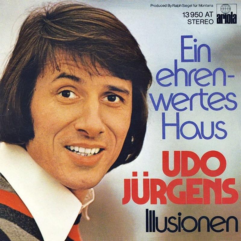 Album cover art for "Ein ehrenwertes Haus" by Udo Jürgens