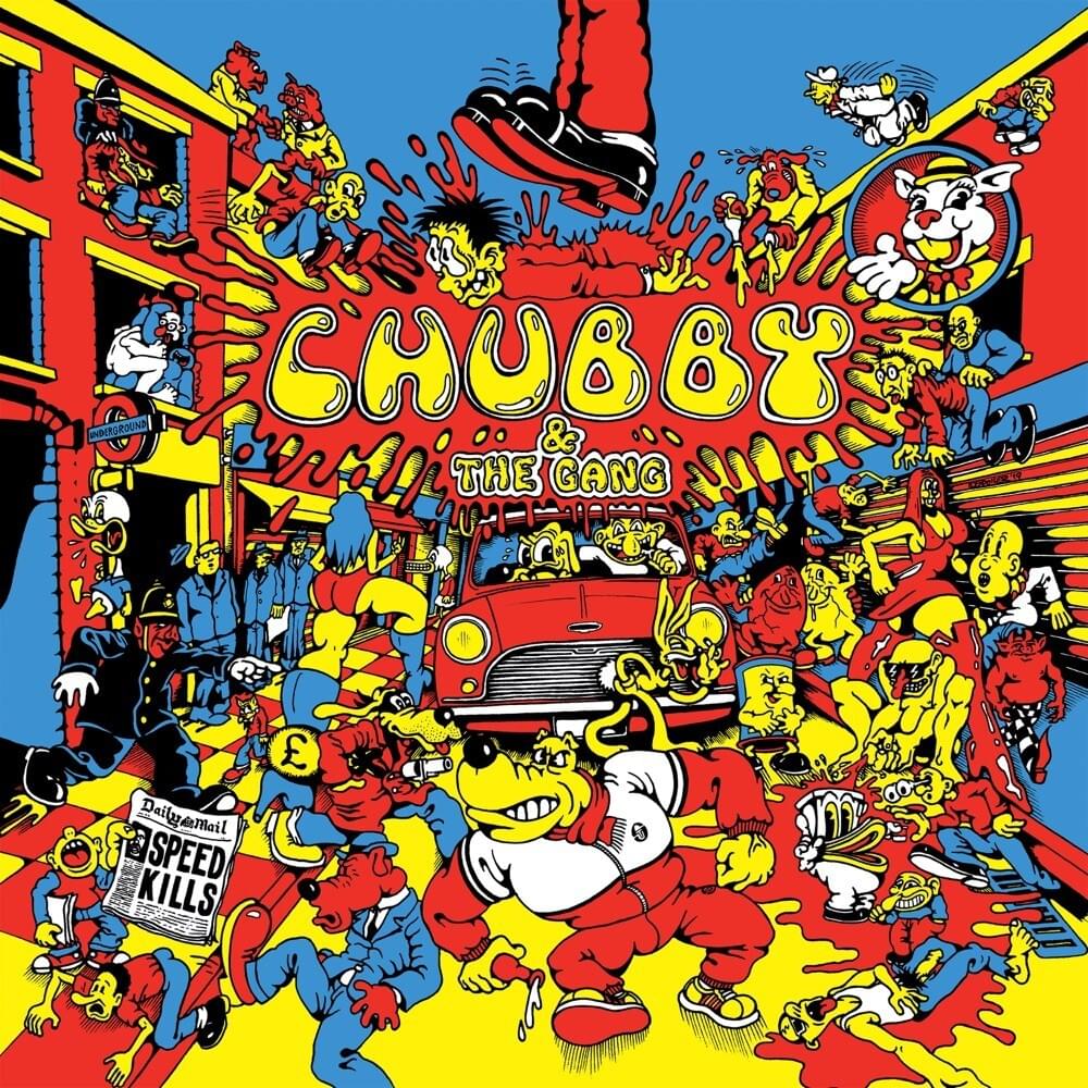Album cover art for "All Along The Uxbridge Road" by Chubby and The Gang