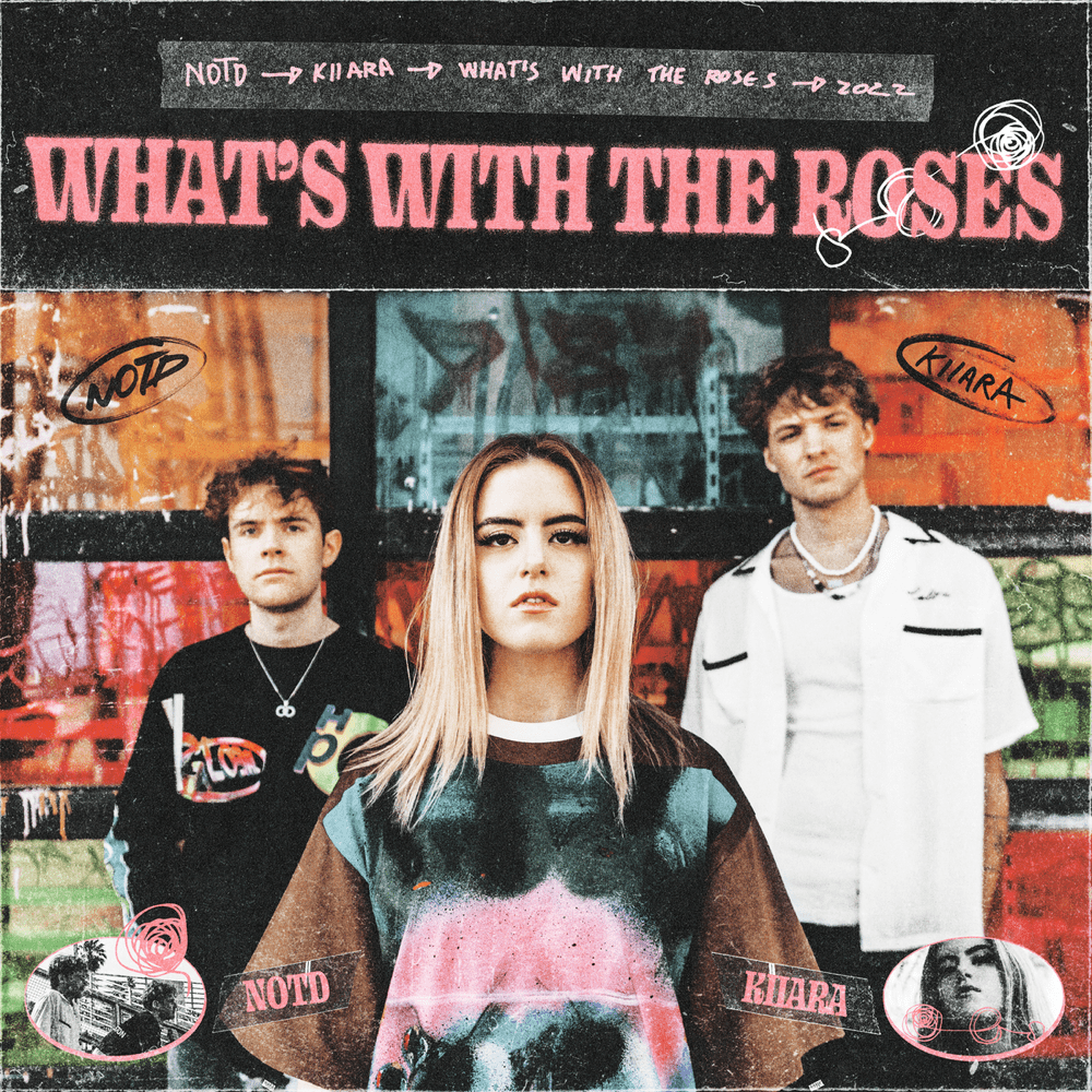 Album cover art for "What’s With The Roses" by NOTD