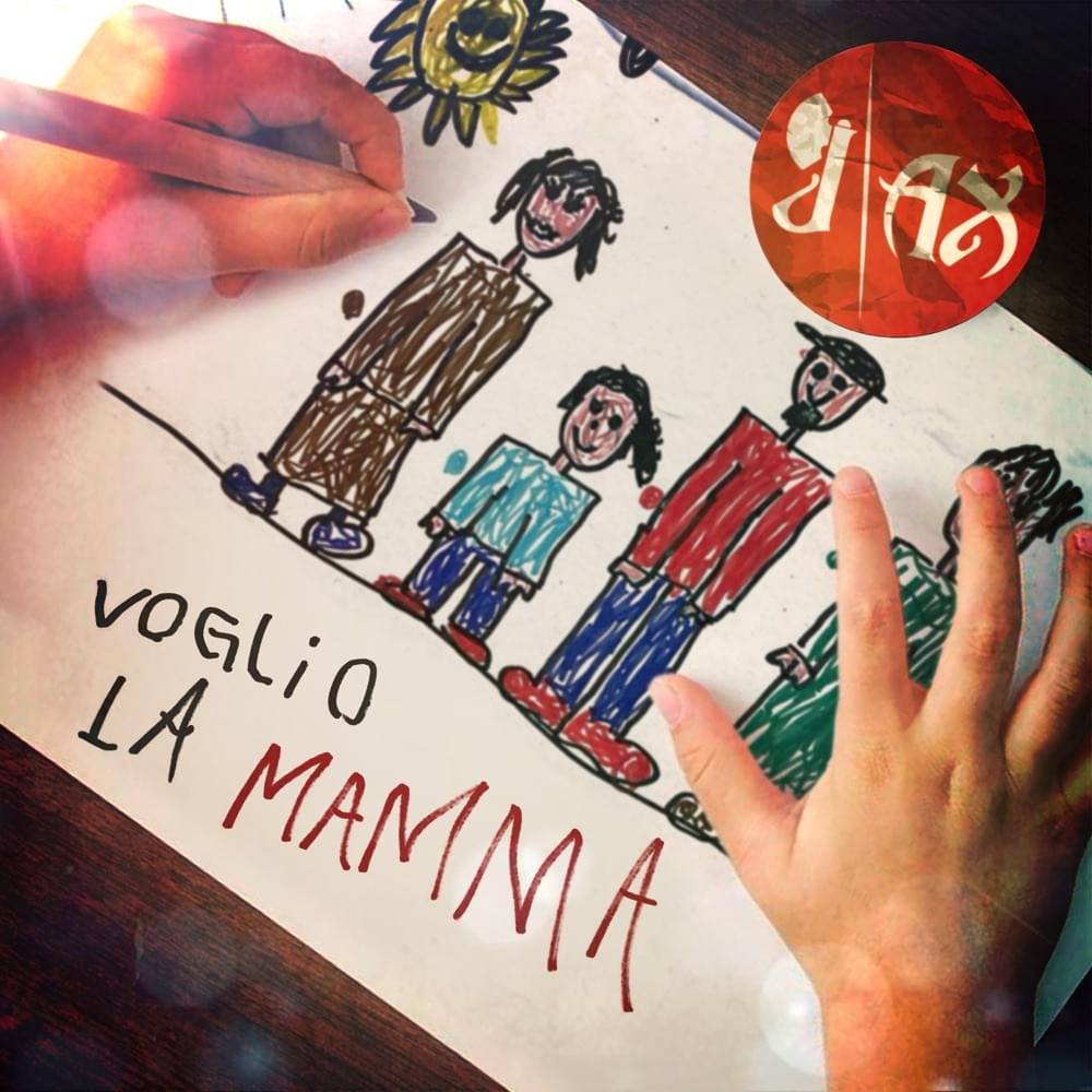 Album cover art for "Voglio La Mamma" by J-Ax