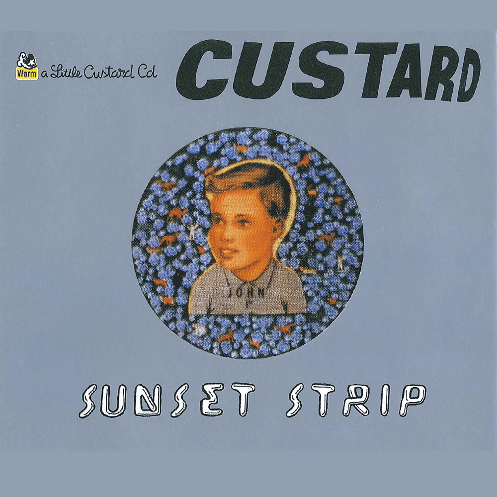 Album cover art for "Sunset Strip" by Custard