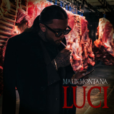 Album cover art for "Luci" by Malik Montana