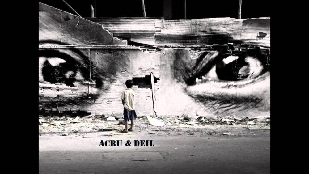 Album cover art for "Tierra Mojada" by Acru