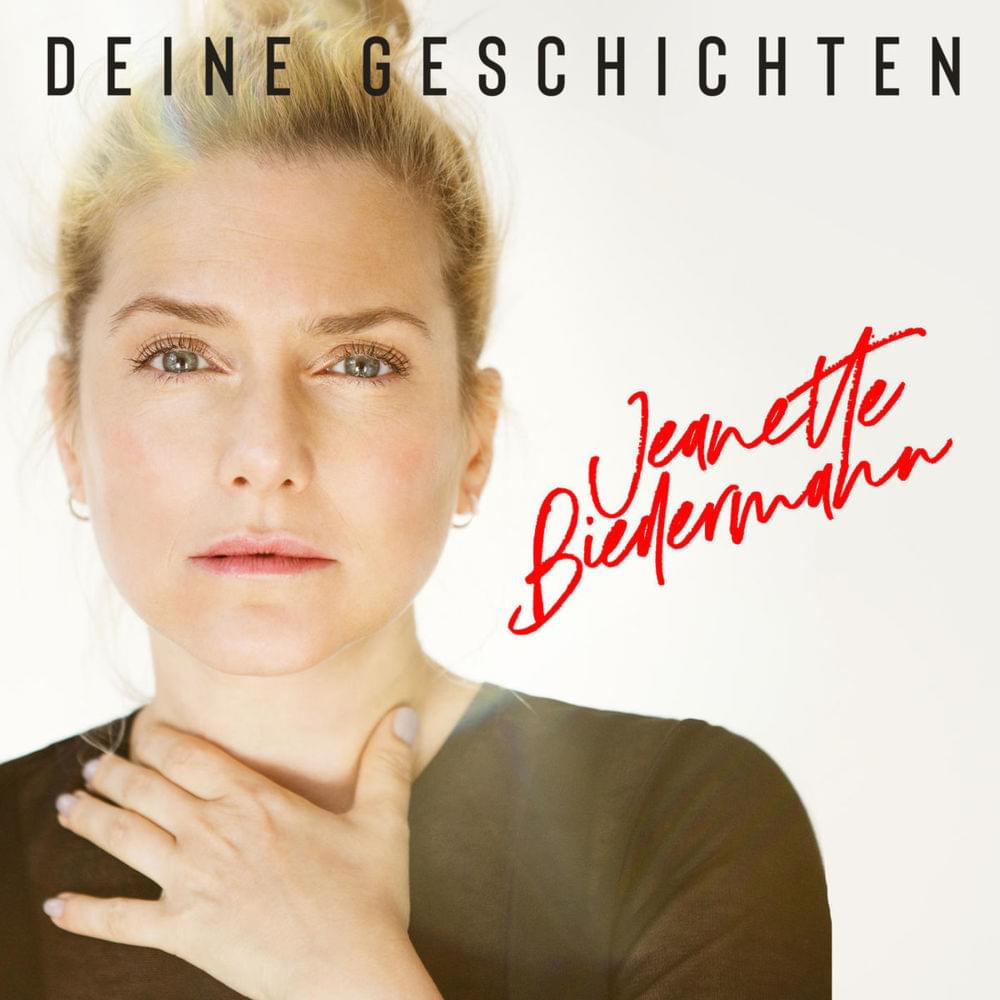 Album cover art for "Deine Geschichten" by Jeanette Biedermann